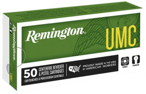Remington Ammunition 23746 UMC  40S&W 165gr Full Metal Jacket 50 Per Box/10 Case
