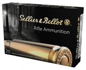 Sellier & Bellot SB9372RA Rifle  9.3mmx72R 193gr Soft Point 20 Per Box/20 Case