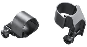 Weaver Mounts 49045 Detachable Top Mount Dual Extension Rings Matte Black 1" High