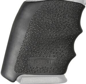 Hogue 17300 HandAll Hybrid Grip Sleeve made of Rubber with Textured Black Finish for 9mm Luger Springfield XD