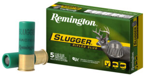 Remington Ammunition 20270 Slugger  12 Gauge 3" 1 oz Rifled Slug Shot 5 Per Box/ 50 Cs