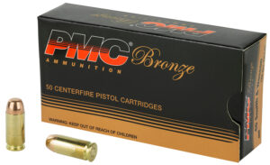 PMC 40D Bronze  40S&W 165gr Full Metal Jacket 50 Per Box/20 Case