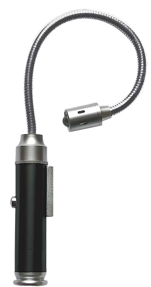 Real Avid AVBR101B Bore Light Magnetic 15,000 Candlepower LED Aluminum Black w/Silver Accents LR44