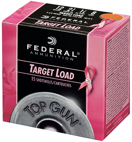 Federal TGL12P8 Top Gun Special Edition Pink 12Gauge 2.75" 1 1/8oz 8Shot 25 Per Box/10 Case
