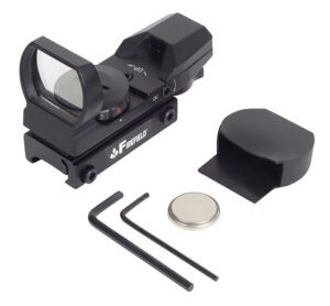 Firefield FF13004 Multi Red & Green Reflex Sight  Black 1x 33 mm x 24 mm 1 MOA Dot/5 MOA Dot Multi Reticle