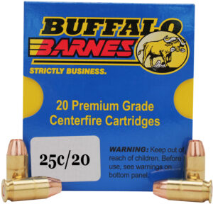 Buffalo Bore Ammunition 25C20 Buffalo-Barnes Strictly Business 357Sig 125gr Barnes TAC-XP Lead Free 20 Per Box/12 Case