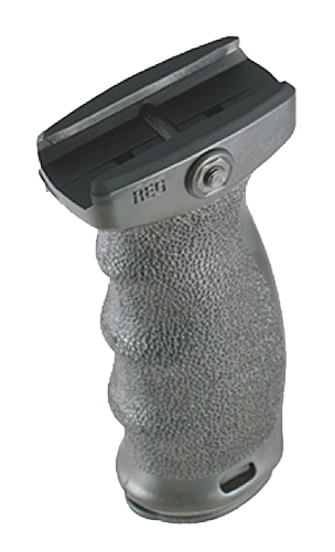 Mission First Tactical REG React Vertical Grip Ergonomic Black Polymer for AR-Platform