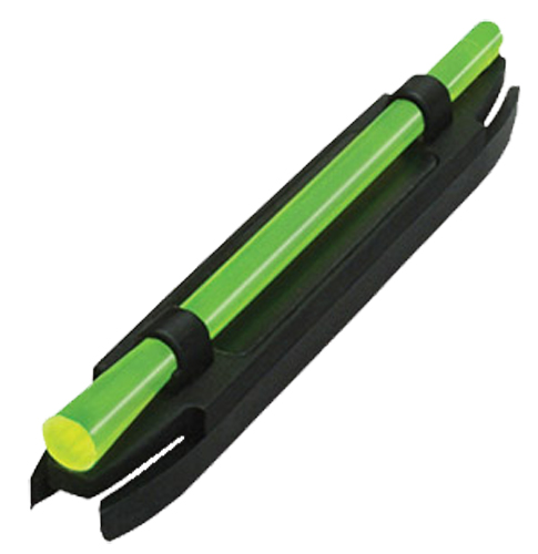 HiViz S400G S-Series Magnetic Front Sight  Black | Green Fiber Optic