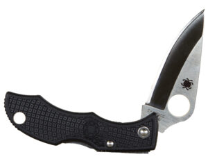 Spyderco  Ladybug 3  1.94" Folding Clip Point Plain VG-10 Stainless Steel Blade FRN Black Handle