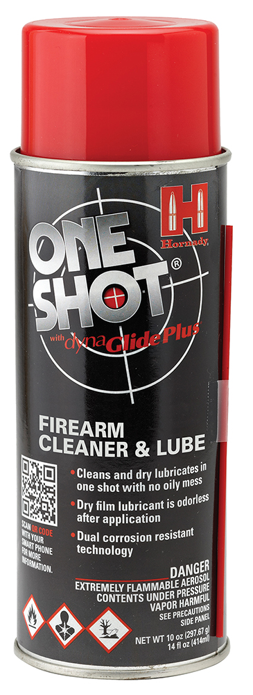 Hornady 99901 One Shot Gun Cleaner & Lube Against Corrosion & Lubricates 10 oz Aerosol