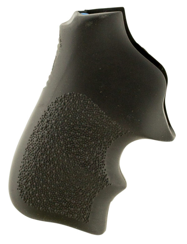Hogue 78020 Tamer Cushion Black Rubber Grip with Finger Grooves for Ruger LCR, LCRx