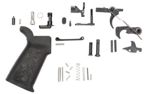 Spikes Tactical SLPK101 Lower Parts Kit  Multi-Caliber Black Oxide Stainless Steel AR-Platform