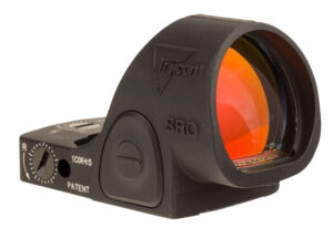 Trijicon 2500002 SRO Matte Black 1 x 0.98" x 0.89" 2.5 MOA Red Dot