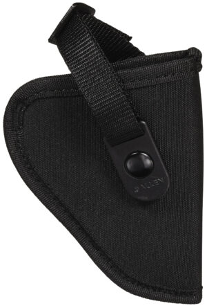 Allen 44800 Cortez  Size 00 OWB Style Black Polyester, Adjustable Strap & Belt Loop Mount Type fits 2-3" Barrel Small-Medium DA Revolver Right Hand