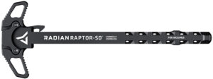 Radian Weapons R0006 Raptor SD Ambi Charging Handle, Black, Gas Ported Shaft, Fits Mil-Spec AR-15/M16 Platform