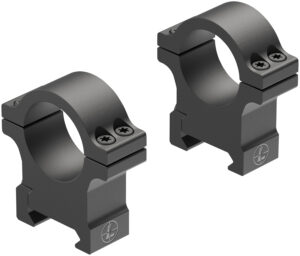 Leupold 180945 Open Range Cross-Slot  Matte Black 1" High