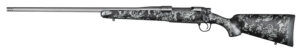 Christensen Arms 8010111700 Mesa FFT 308 Win 4+1 20" Threaded Barrel, Tungsten Gray Cerakote, Black with Gray Webbing Stock, Left Hand