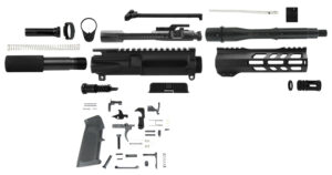 TacFire AR Build Kit 5.56x45mm NATO 7.50" Barrel Black for AR Platform