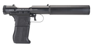 B&T Firearms 410111 Station Six  9mm Luger 9+1 3.50" Barrel/5.10" Suppressor, Black Hard Coat Anodized, Black Pre-Scored Grips