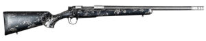 Christensen Arms 8010632800 Ridgeline FFT TI 7mm PRC 3+1 22" Carbon Fiber Threaded Barrel, Stainless Titanium Rec, Black with Gray Accents Stock