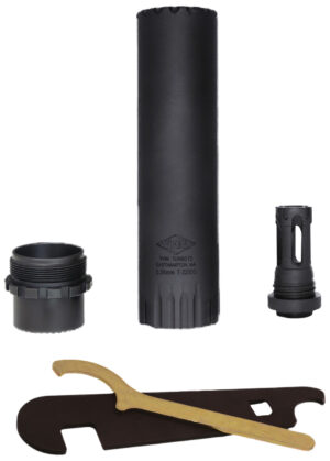 Yankee Hill 2175MB28 Turbo T3 5.56mm, Black Stainless Steel/Inconel with 1/2"-28 tpi Muzzle Brake