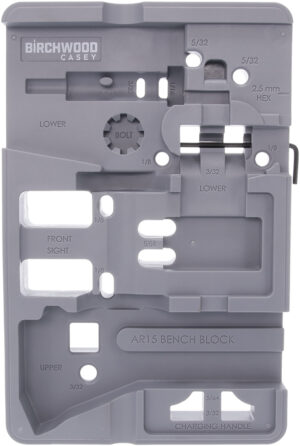 Birchwood Casey ARBENCH-BLOCK Bench Block Gray AR-15