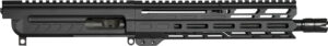 CMMG 99B80E4AB Dissent  9mm Luger 10.50", Left Side Charging Handle, Armor Black, Zeroed Linear Comp, 9.60" M-LOK Handguard, Picatinny End Plate, Fits AR-Platform