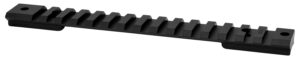 Warne V46520MOA Vapor Picatinny Rail Black Anodized Fits Savage 110 Long Action, 20 MOA