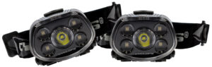 Cyclops CYC-HLFXP-2PK Force XP LED Headlamp  Black 3.2/5.5/15/350 Lumens Red/Green Cree LED