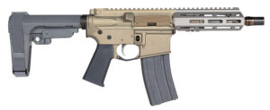 Q SW-300BLK-7IN-PISTOL  SUG-WEASL 300 7IN  W/BRACE