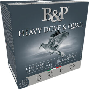 B&p Ammunition 410BD8 Heavy Dove & Quail  410Gauge 2.50" 1/2oz 8Shot 25 Per Box/10 Case