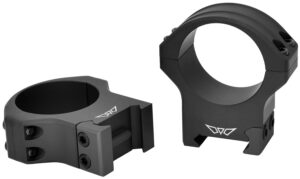 Warne 8522M HyperLite  Matte Black MagnaFusion Alloy 34mm Tube High Maxima/Weaver/Picatinny