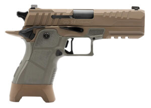 Oa Defense OA2311CMPTPLSHDSSTD17 2311 Compact Plus Kit 9x19 17rd 4.25" Black DLC High Desert Sage Optic Ready 17-4 Stainless Steel Slide High Desert Sage Polymer Grip Ambidextrous