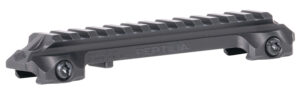 Reptilia LLC 100269 RMU Mount 12 Slot Black 7075-T6 Aluminum Mil-Spec 1913 Picatinny Rail Mount