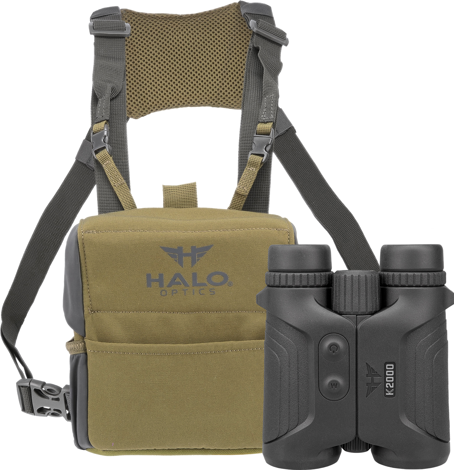 Halo Optics HALLRFBIN2000 K2000 10x42 Black