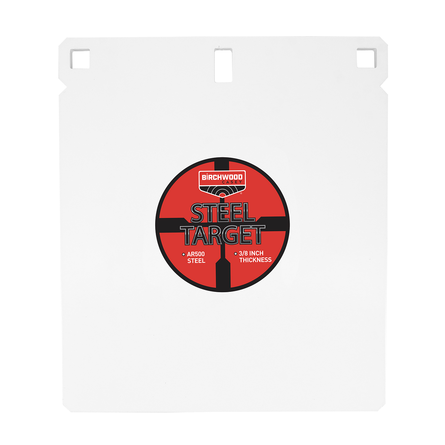 Birchwood Casey BC-SQR10-38 Centerfire Target 3/8" AR500 Steel 10" Square Gong