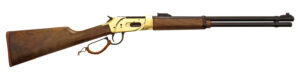 Silver Eagle Arms LEVER410 Lever  410 Gauge Lever 2.50" 5+1 20" Black Steel Barrel, Brass Receiver, Fixed Walnut Stock