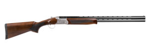 Girsan  Balikli Blue Label 20 Gauge Break Open 2.50" 2rd 26" Blue Polished Over/Under Vent Rib Barrel, Engraved Silver Aluminum Receiver, Fixed Turkish Walnut Stock, 5 Mobil Chokes