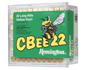 Remington Ammunition 21119 Cbee Rimfire 22LR 33gr Hollow Point 100 Per Box/50 Case