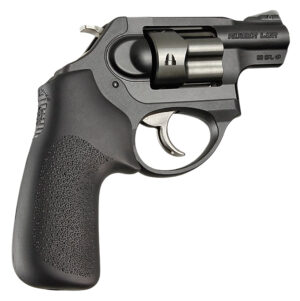 Hogue 78030 Tamer Black Rubber Cushion Grip without Finger Grooves for Ruger LCR, LCRx