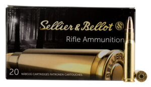 Sellier & Bellot SB308F Rifle  308Win 180gr Soft Point Cut Through Edge 20 Per Box/25 Case