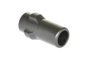 Griffin Armament 3L1228 3-Lug 9mm Luger 1/2"-28 tpi 17-4 Stainless Steel Black Melonite QPQ