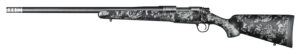 Christensen Arms 8010617400 Ridgeline FFT 7mm-08 Rem 4+1 20" Carbon Fiber/Threaded Barrel, Stainless Steel, Black with Gray Accents Stock, Left Hand