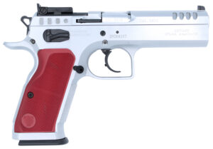 Tanfoglio IFG TFSTOCK29OR Stock II  9mm Luger 16+1 4.44" Stainless Polygonal Rifled Barrel, Ported Slide & Frame w/Red Polymer Grips Right Hand