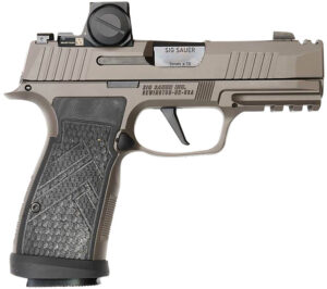 Sig Sauer 365AXGCA9LEGIONRXX P365 AXG Legion ROMEO-X 9mm 17+1 3.10" Compact Frame Legion Gray Cerakote Stainless Steel Slide G-10 Grip