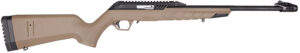 Derya Firearms TM22.STAN.FDE.18 TM22 Standard Full Size 22 LR 10+1 18" Black Target Barrel, Black Anodized Aluminum Receiver w/Picatinny Rail, Flat Dark Earth Adjustable Polymer Stock