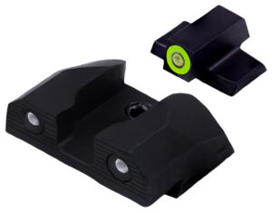 XS Sights SWR209S6G R3D 2.0  Green Tritium Front/Black Oxide Frame, Fits S&W Bodyguard 2.0
