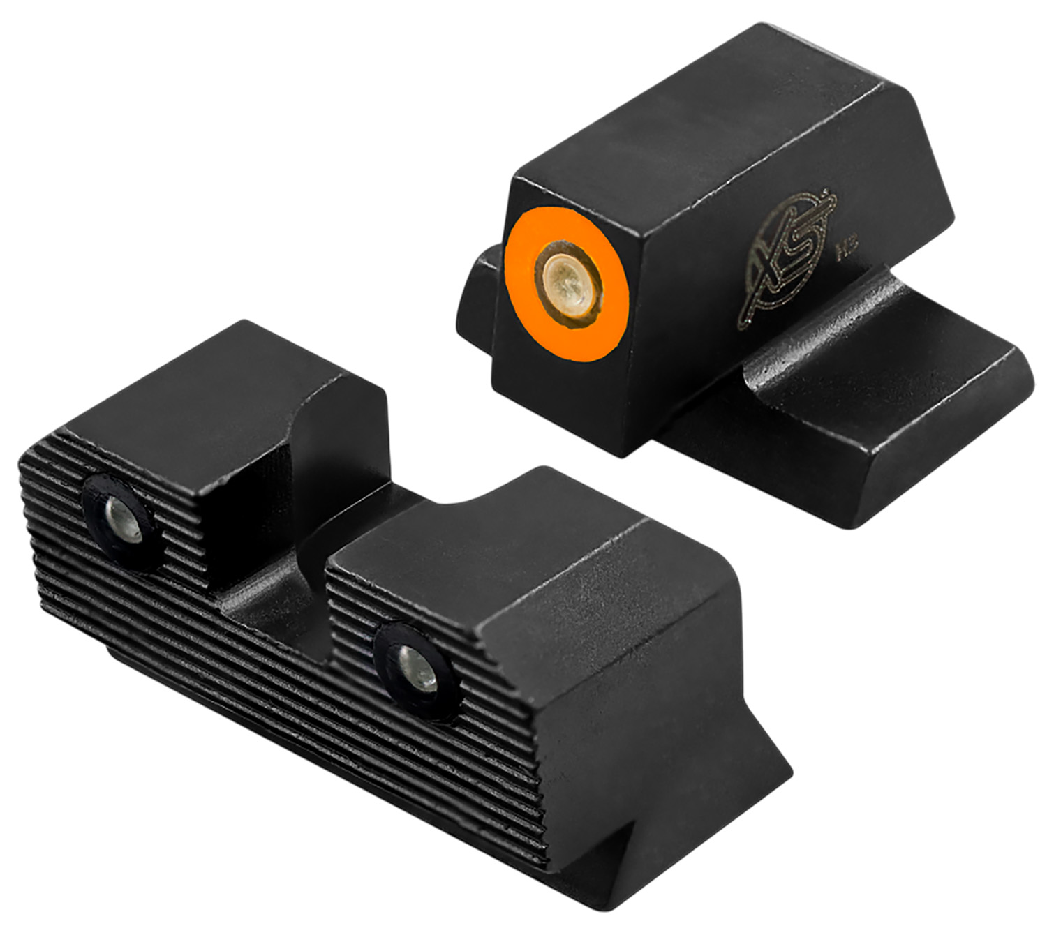 XS Sights SWR209S6N R3D 2.0 Orange Tritium Front/Black Oxide Frame, Fits S&W Bodyguard 2.0