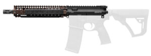 Daniel Defense 2300408013011 MK18 Upper Group 5.56x45mm NATO 10.30" Black Phosphate Barrel, 7075-T6 Aluminum Black Anodized Receiver, Flat Dark Earth DD RISII MK18 Handguard for AR-15