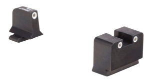 Trijicon 600921 Suppressor/Optic Height Sights  Green/Tritium White Outline Front Sight-Green/Tritium White Outline Rear Sight Springfield Armory XD/XD-M/XD Mod.2